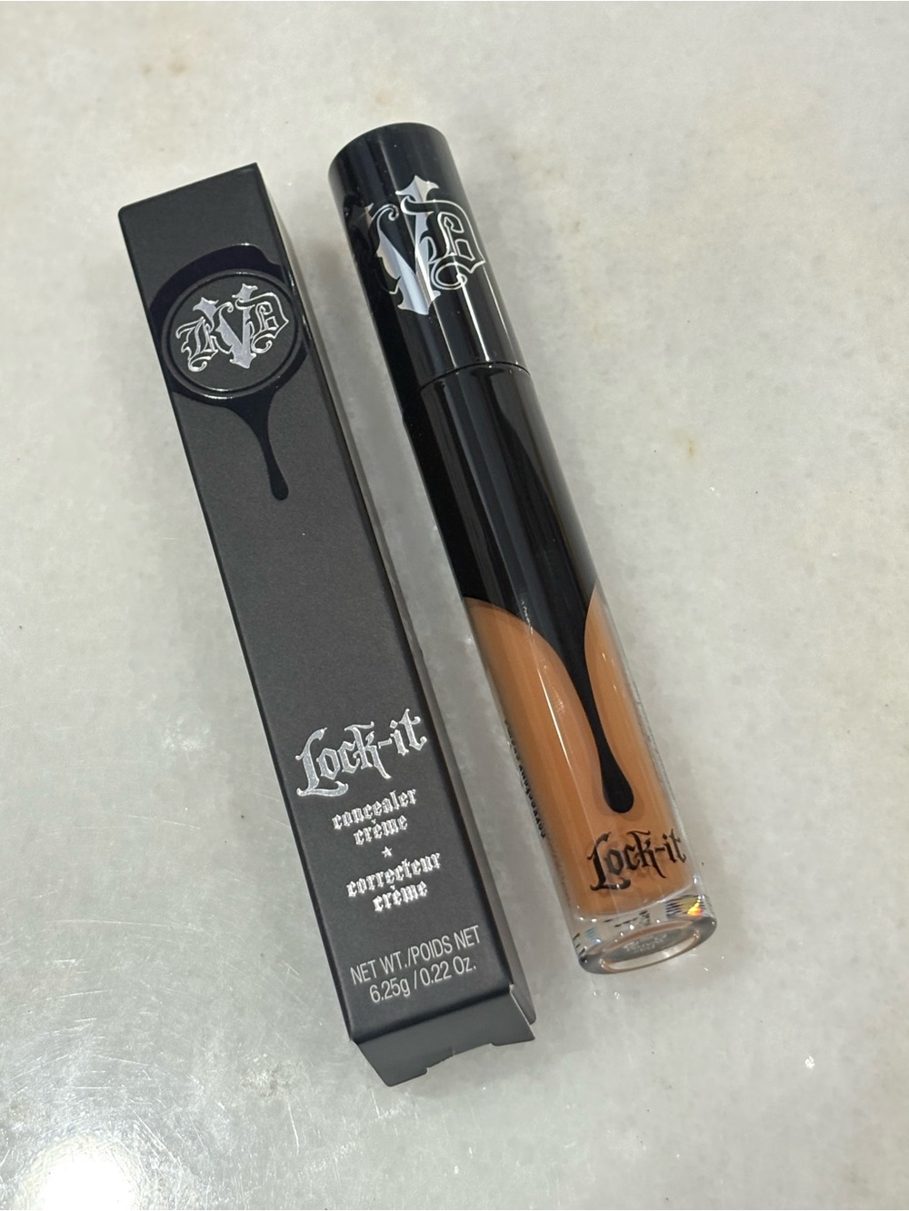 KVD Kat Von D Lock It Concealer Deep 37 Warm 0.22oz